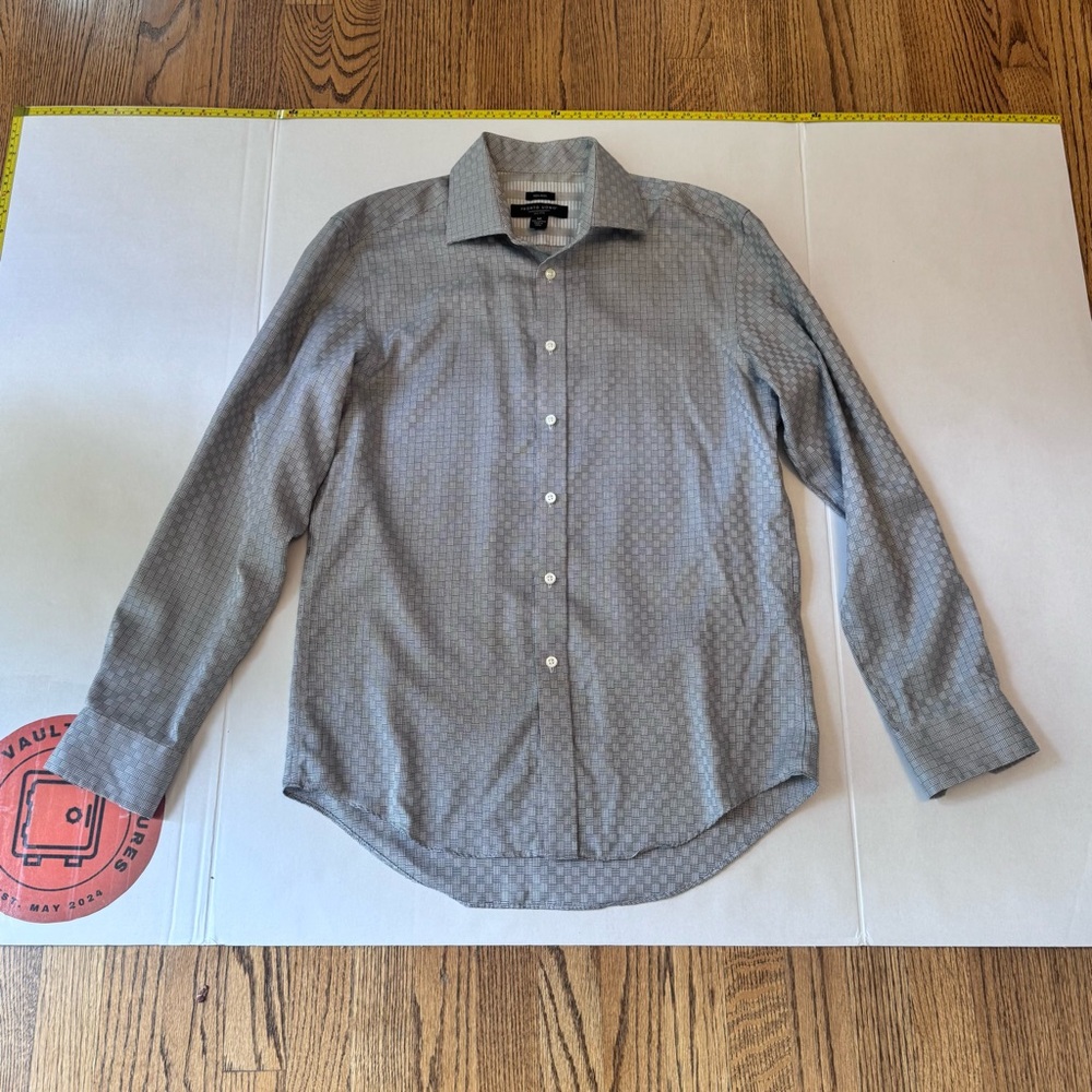 Pronto Uomo Gray Patterned Dress Shirt